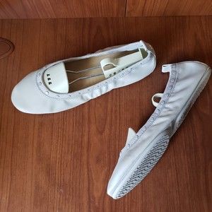 Yosi Samra Womens Samara Studs (Vapor) foldable/Flexible Leather Ballet Flat 10